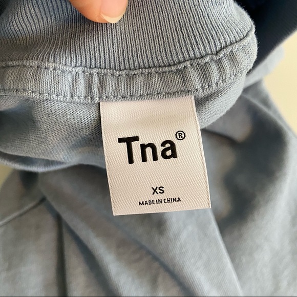 TNA Blue Mockneck Long Sleeve - XS - Picture 4 of 5